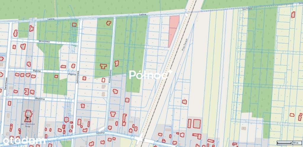 Duża działka budowlana przy lesie – 2707 m² - Pełny obrazek: 4/4