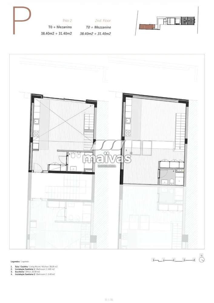 Apartamento T1 Mezzanine - Edíficio Soraya-15
