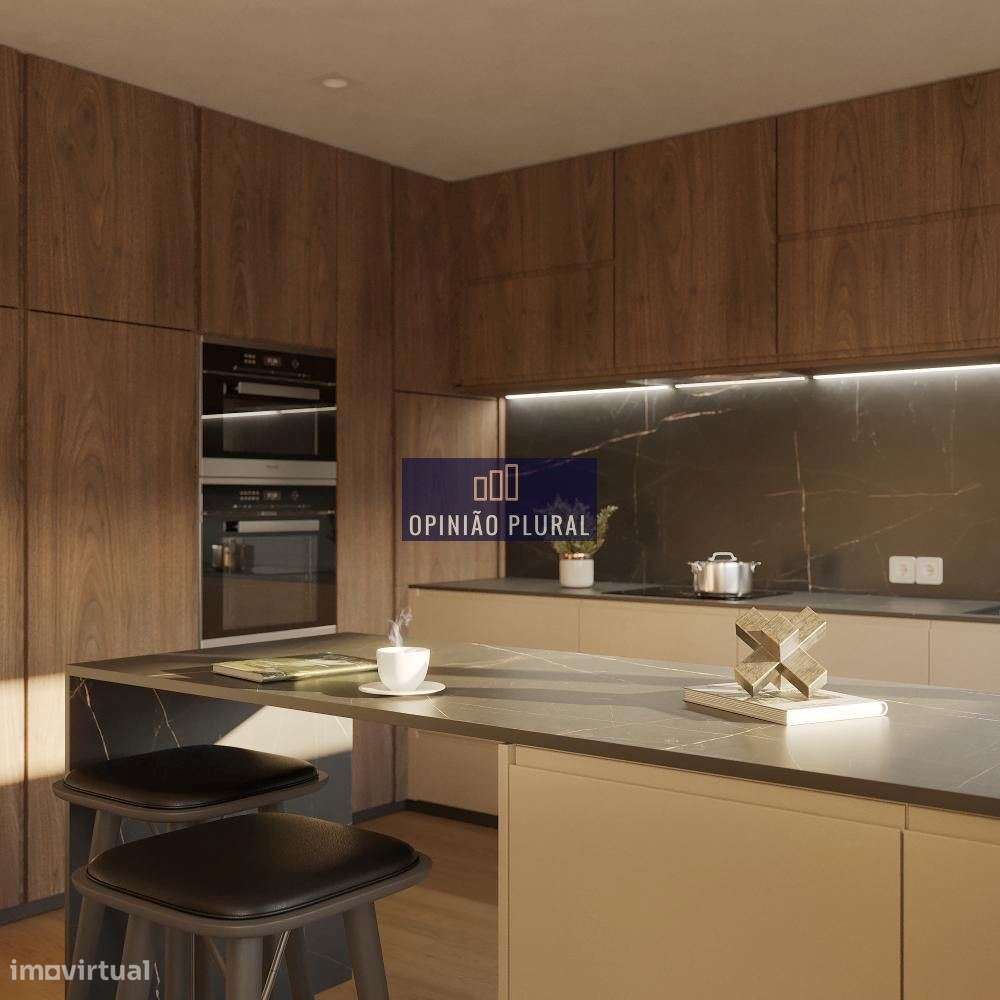 Elegante Apartamento T2 Moderno Novo A Venda Em Vilar Do Paraiso