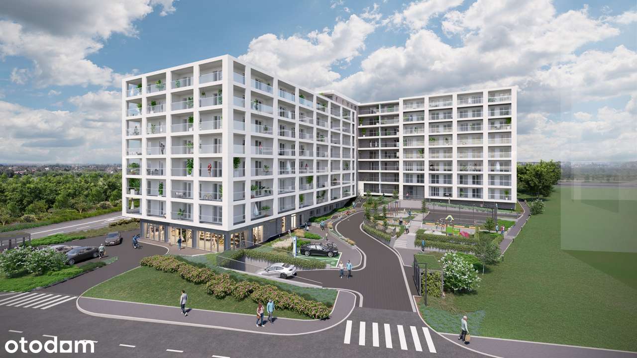 Perspektywa Czechów ul. Wojtasa/42,35 m2 - 2pokoje - Pełny obrazek: 1/12