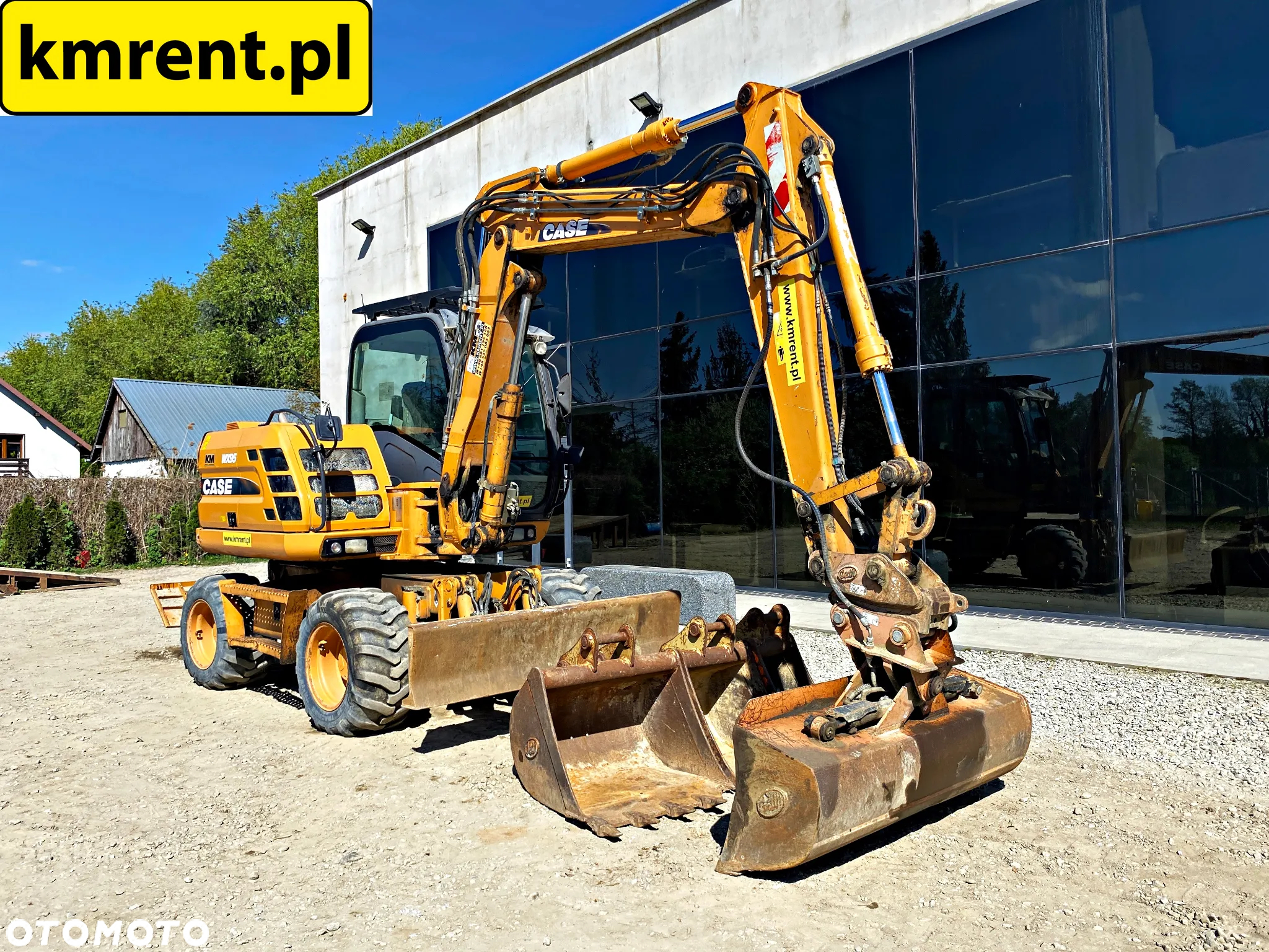 Case WX 95 KOPARKA KOŁOWA 2012R. | TAKEUCHI TB295 KOMATSU PW98 110 TEREX TW110 - 13