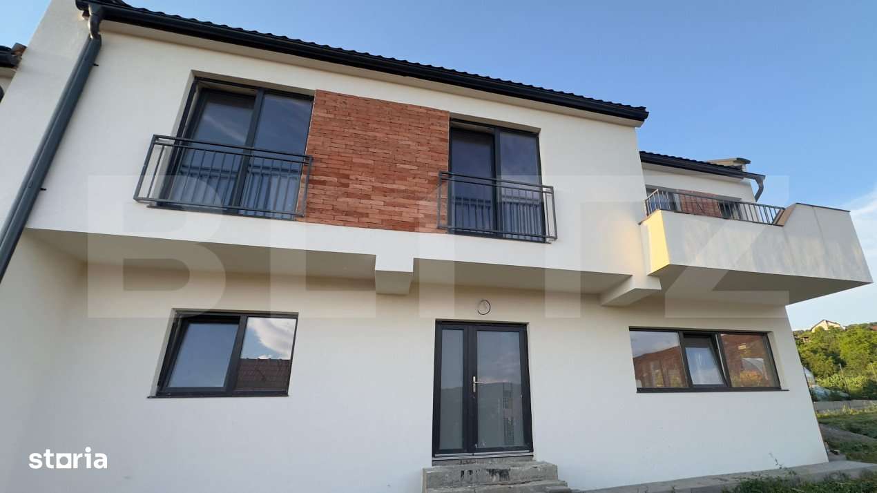 Case tip Duplex, 154/190mp semifinisat, in comuna Chinteni - Imagine principală: 2/3