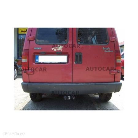 Carlig de remorcare pentru FIAT SCUDO - autoutilitar, - sistem semidemontabil -cu suruburi - tip 3xxx - din 1994 pana - 9