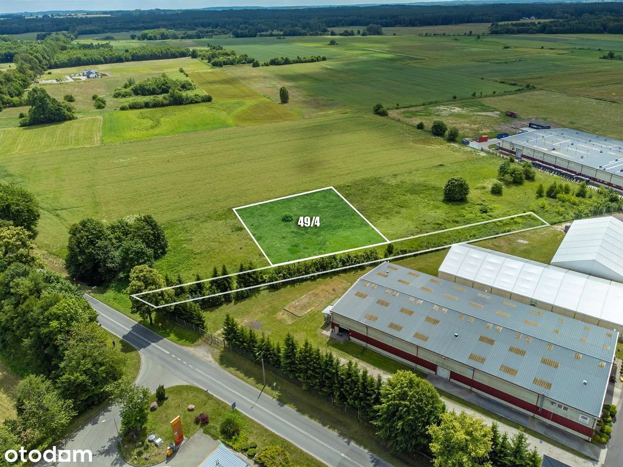 Działka komercyjna w Ornecie-9