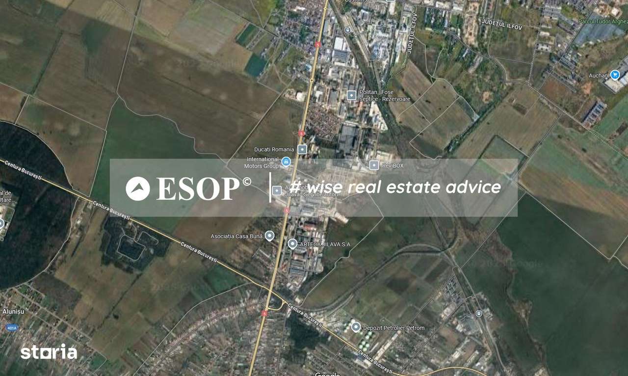 2.387 mp, Jilava, deschidere 50 m, Sos. Giurgiului, ID 15480-2