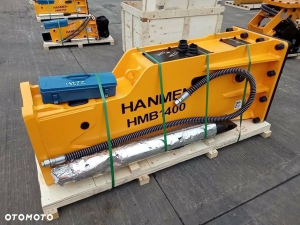 OUTLET ! Młot wyburzeniowy hydrauliczny HANMEN HMB1400 waga 1850 kg koparka 20-30 tony - 1