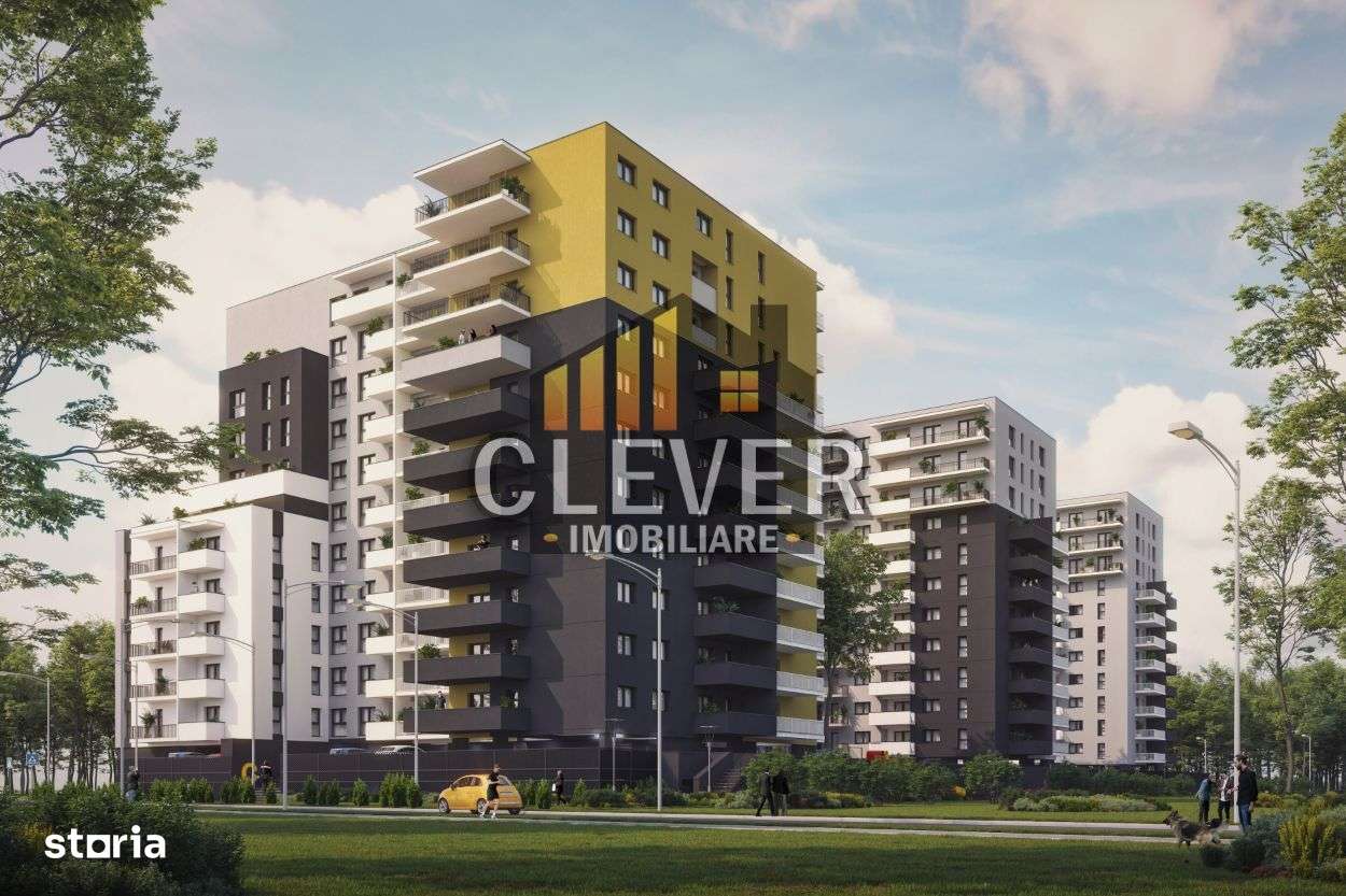 Apartament Finalizat 2 Camere cu Terasa  Parcare BONUS - Imagine principală: 5/5