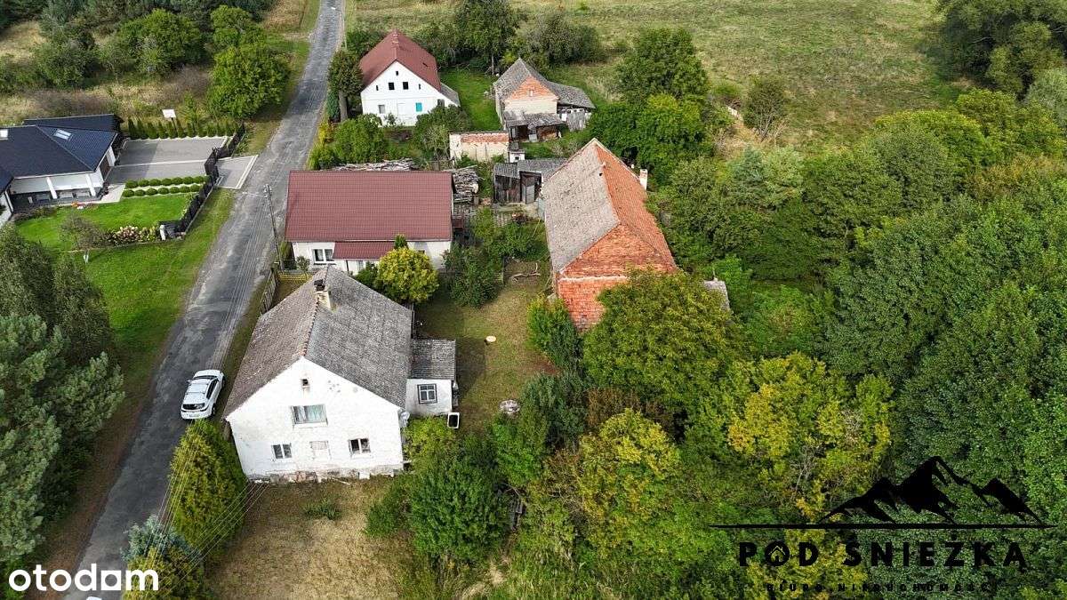 Dom z zabudowaniami- grunty 7300m2- inwestycyjne! - Pełny obrazek: 2/20