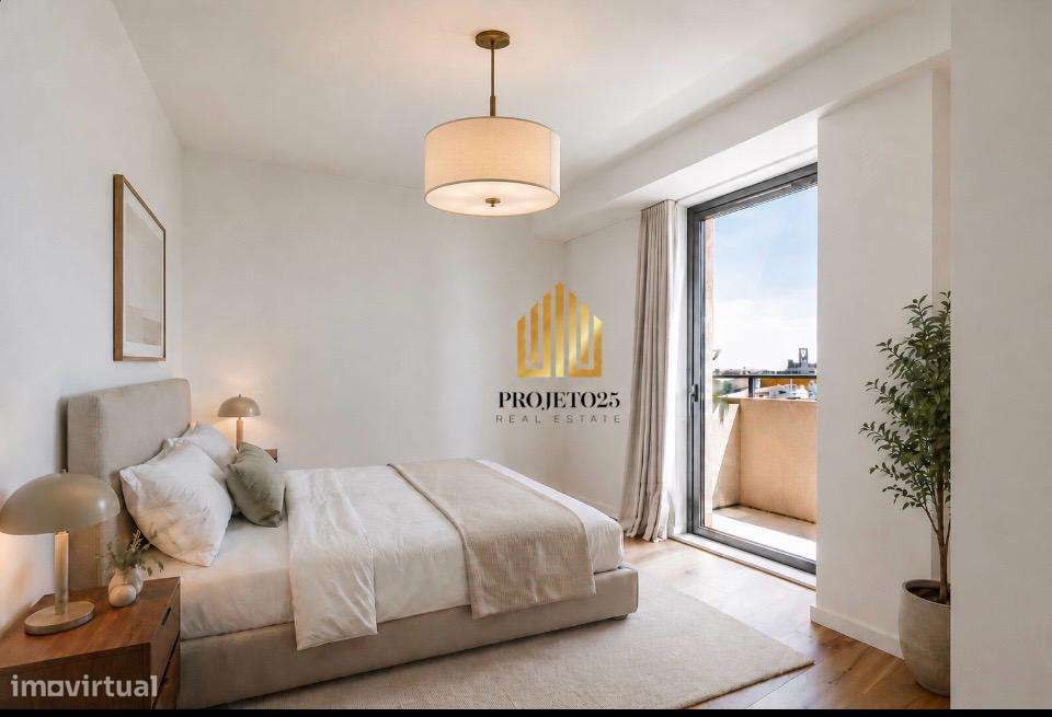 Apartamento T2, 3 Varandas Sul e Poente 13º Piso Vistas Deslumbrantes!-26