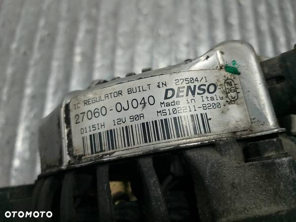 ALTERNATOR TOYOTA YARIS I LIFT 270600J040 1.0 16V - 7