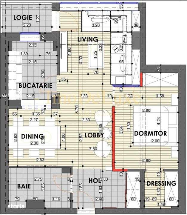 Apartament 2 camere, 57 mp utili, 2012, Marasti, Calea Dorobantilor-13