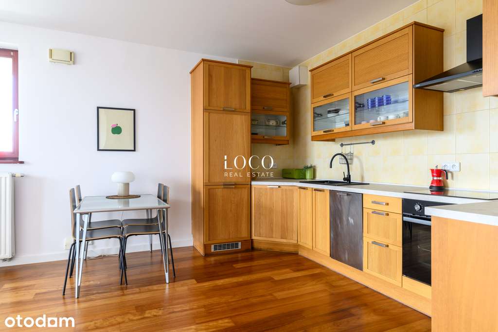 Kępa Potocka,2 pokoje, duży taras, widok na zieleń - Pełny obrazek: 4/11