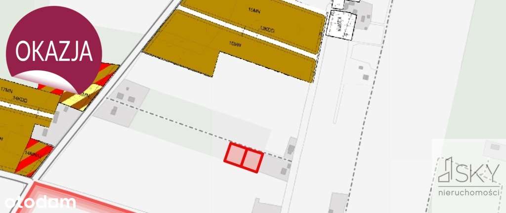 Miodary k. Oleśnicy, działki z warunkami zabudowy - Pełny obrazek: 2/11