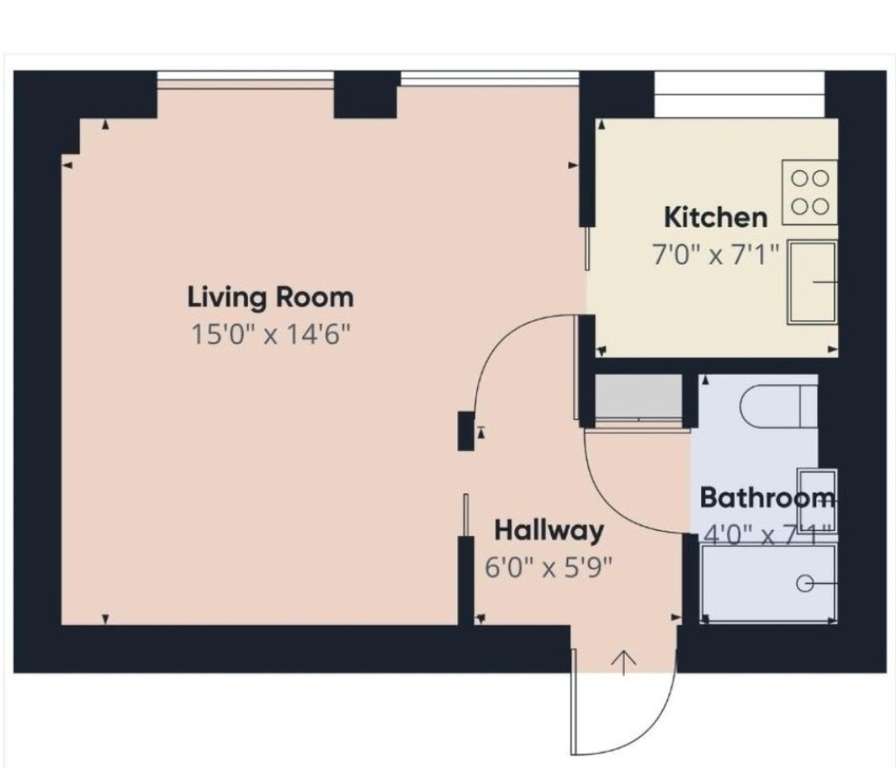 Okazja! Kawalerka po remoncie w centrum ul. Hoża-5