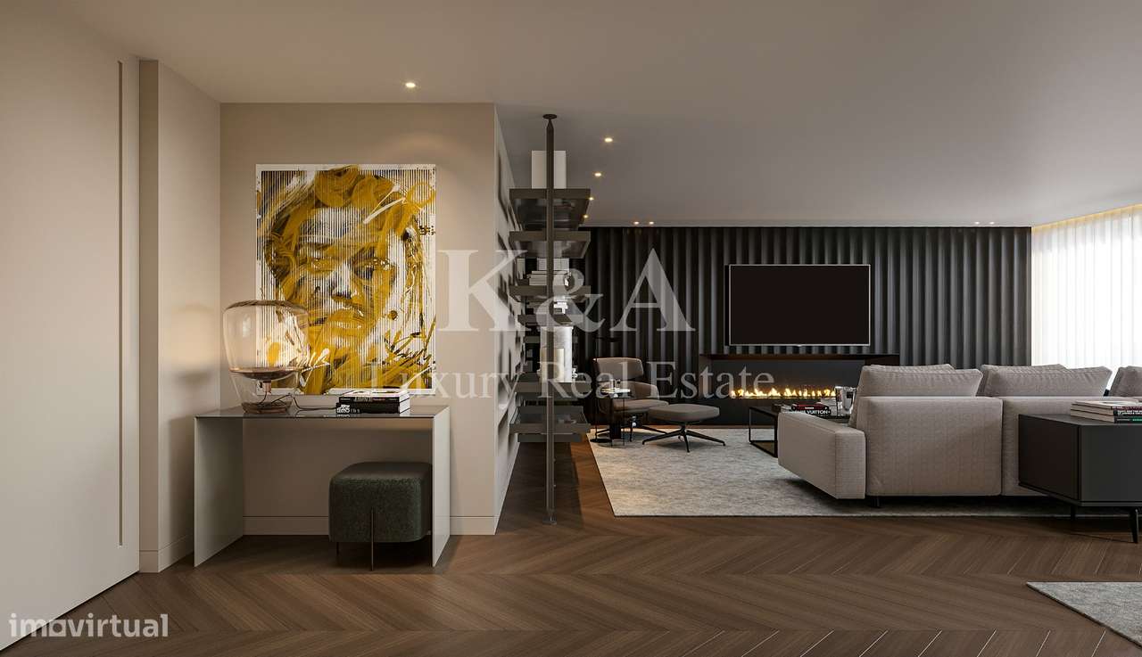 Apartamento T4 com  acabamentos de luxo.-11