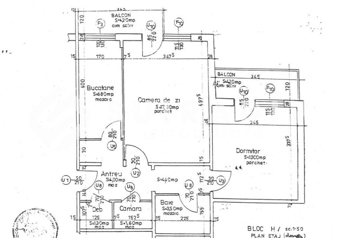 Apartament decomandat cu 2 camere, cartier Manastur, Cluj