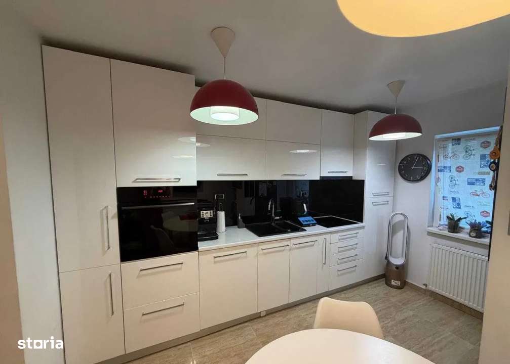 Apartament ultrafinisat cu 3 camere, mobilat si utilat, zona Ciortea !-4