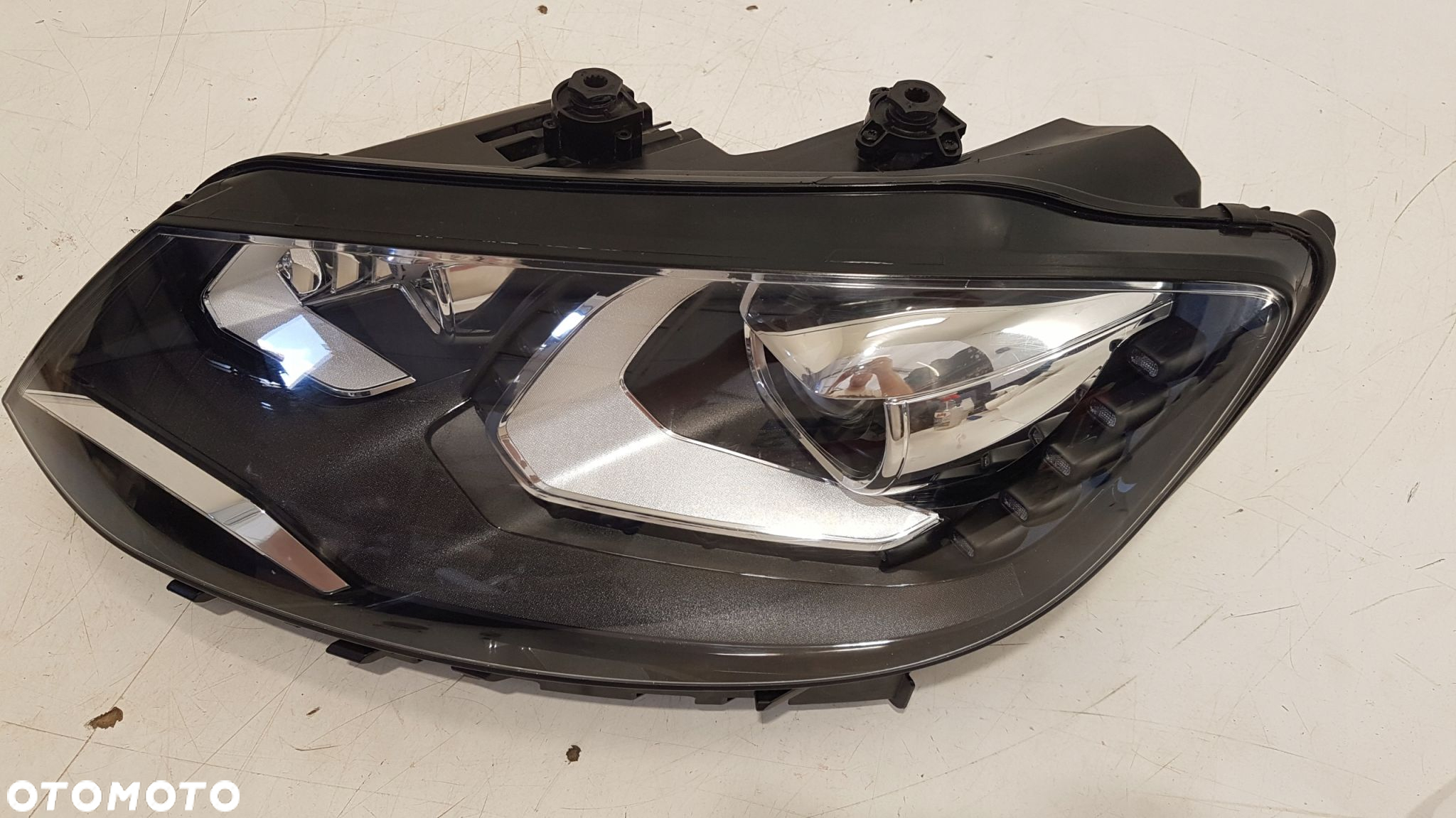 VW SHARAN 7N LAMPA LEWA PRZOD PRZEDNIA BI XENON LED LADNA - 3