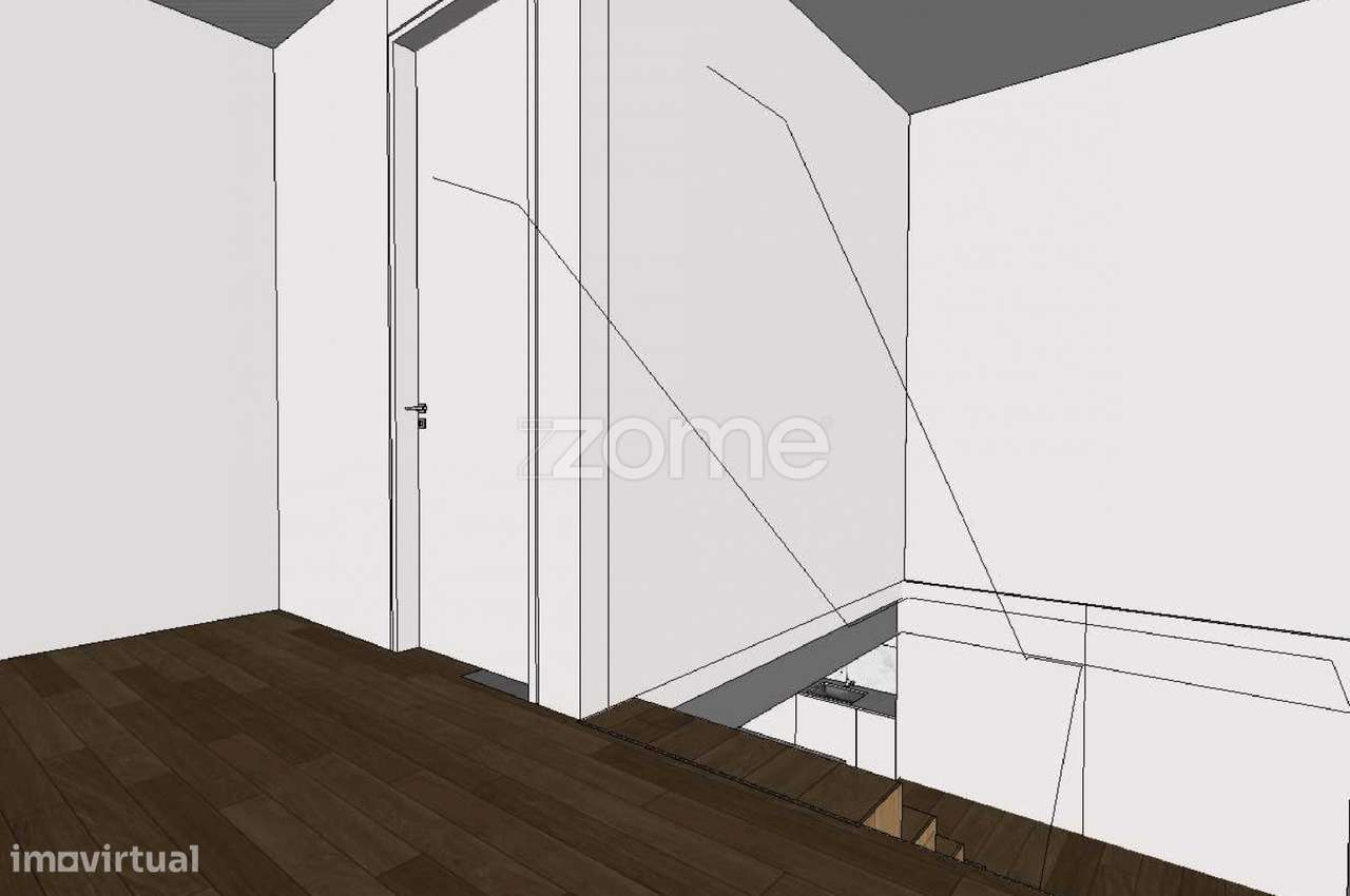 Moradia T3 com projeto aprovado, a1500m do Rio Douro - Valbom Gondomar-12