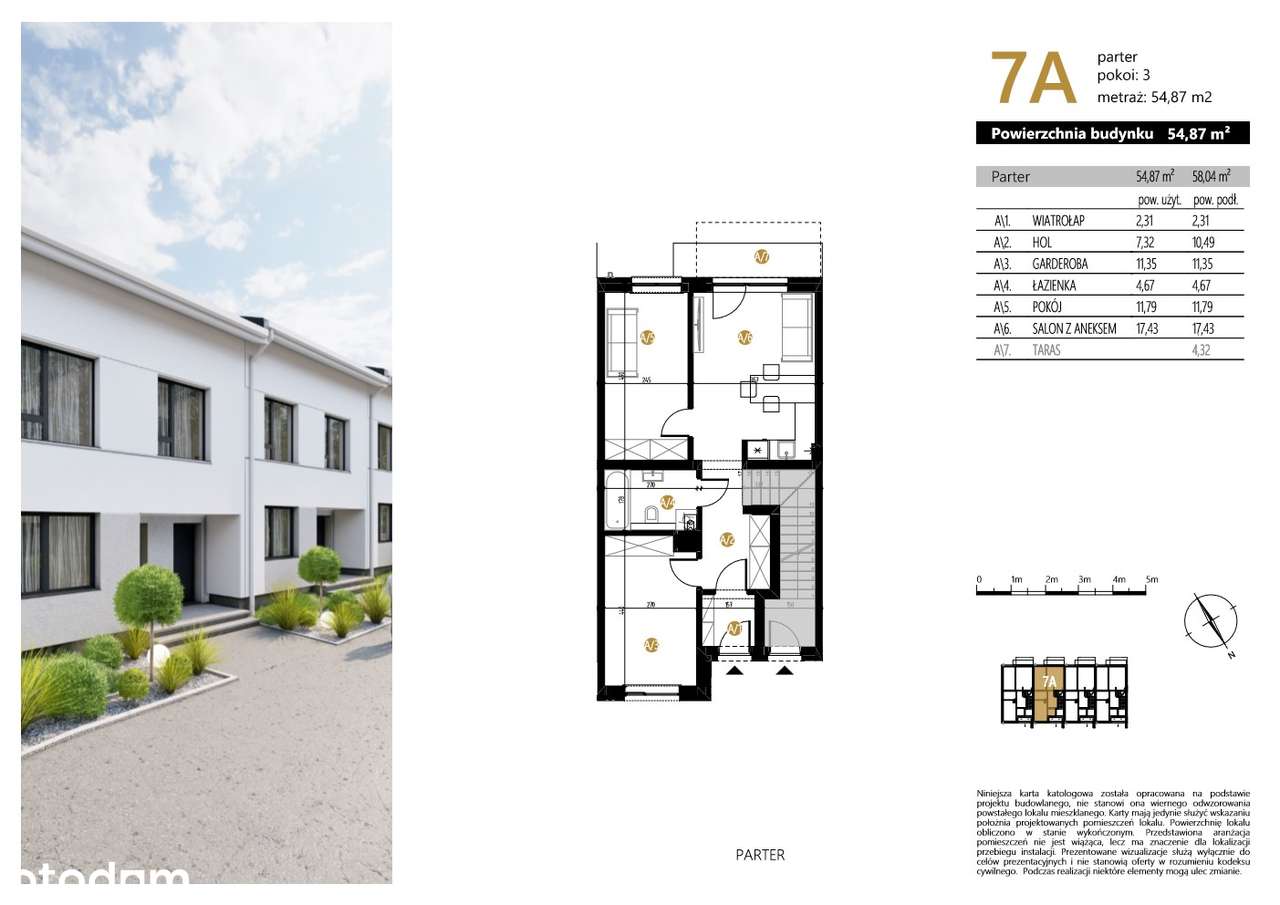 od Dewelopera_3-pokojowe mieszkania Parter - Pełny obrazek: 5/13