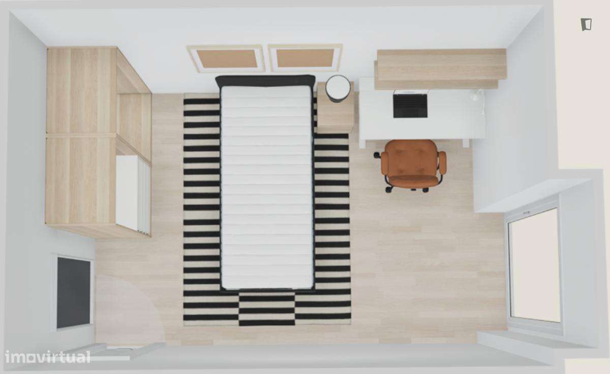 Quarto - localizado em São Sebastião Lisbon - Grande imagem: 5/13