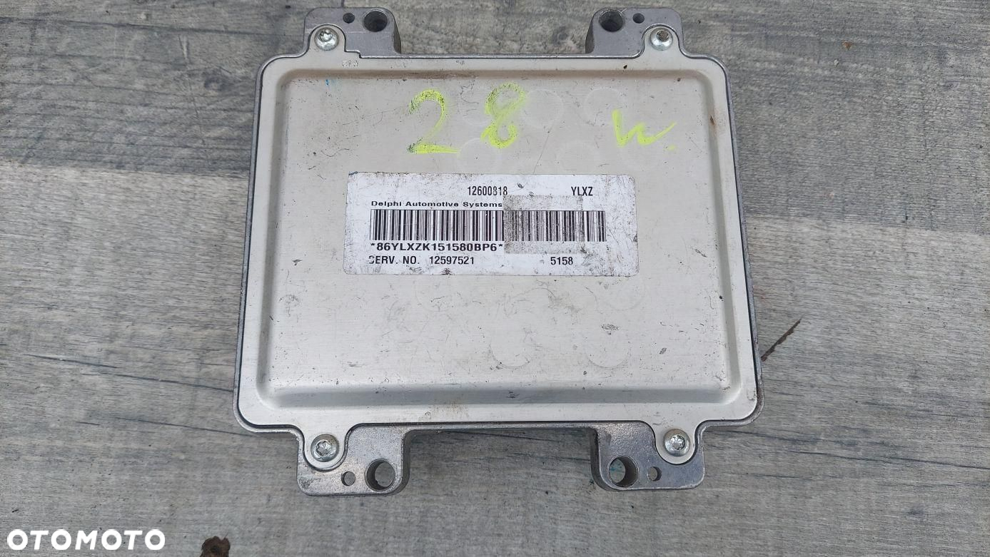 STEROWNIK SILNIKA KOMPUTER SAAB 9-7X 12600818 12597521 - 2