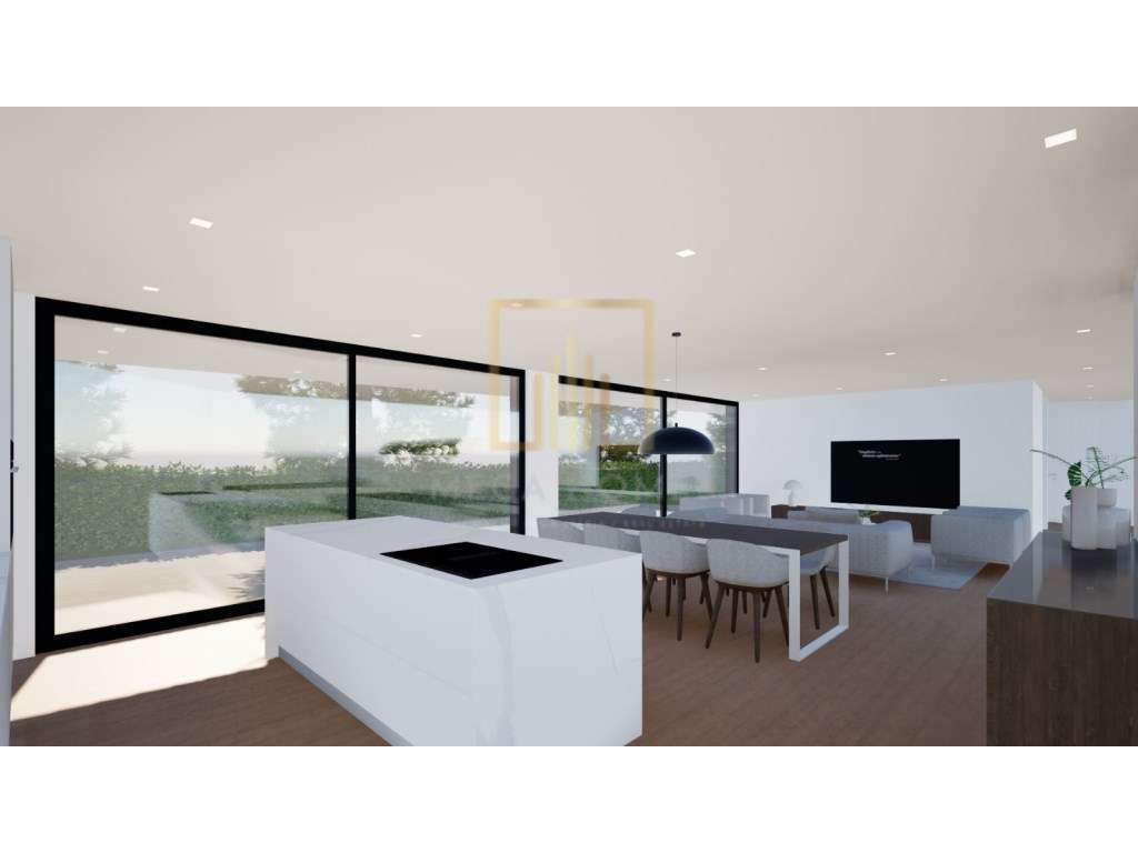 Lote de terreno com 440m2 para construção de moradia isolada T4+1, ...-8