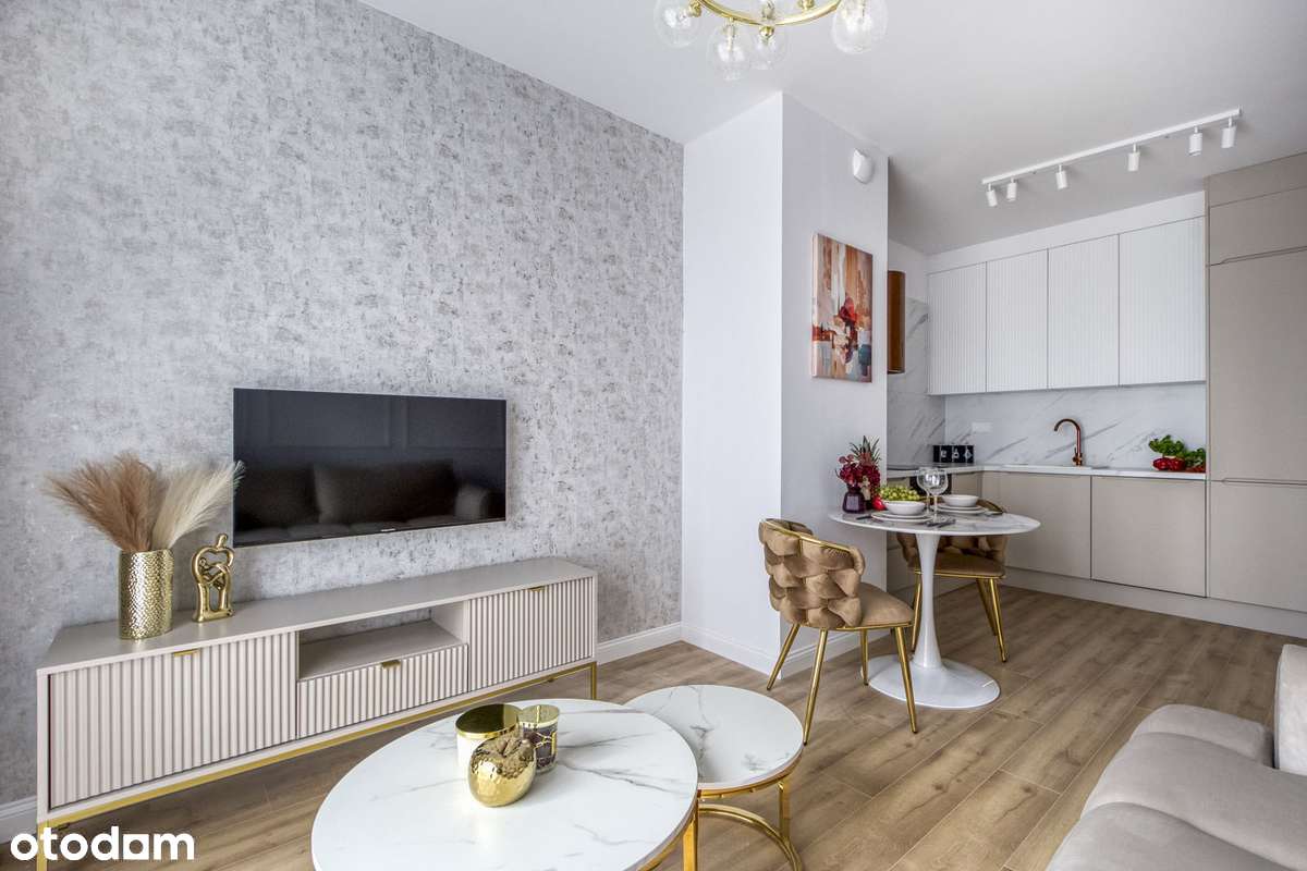 Wysmakowany  apartament 2 pokoje z ogródkiem Warszawa Targówek - Pełny obrazek: 2/15