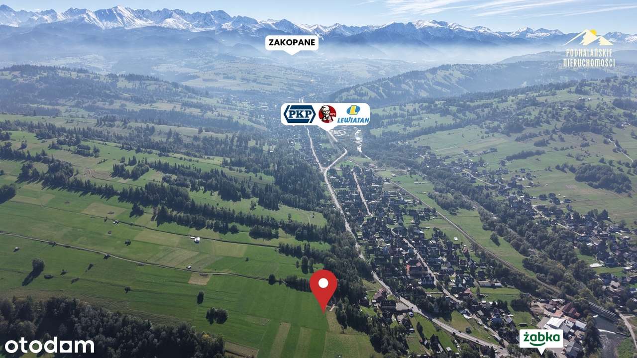 Działka budowlana blisko Zakopanego. Dookoła cisza i górski klimat-12