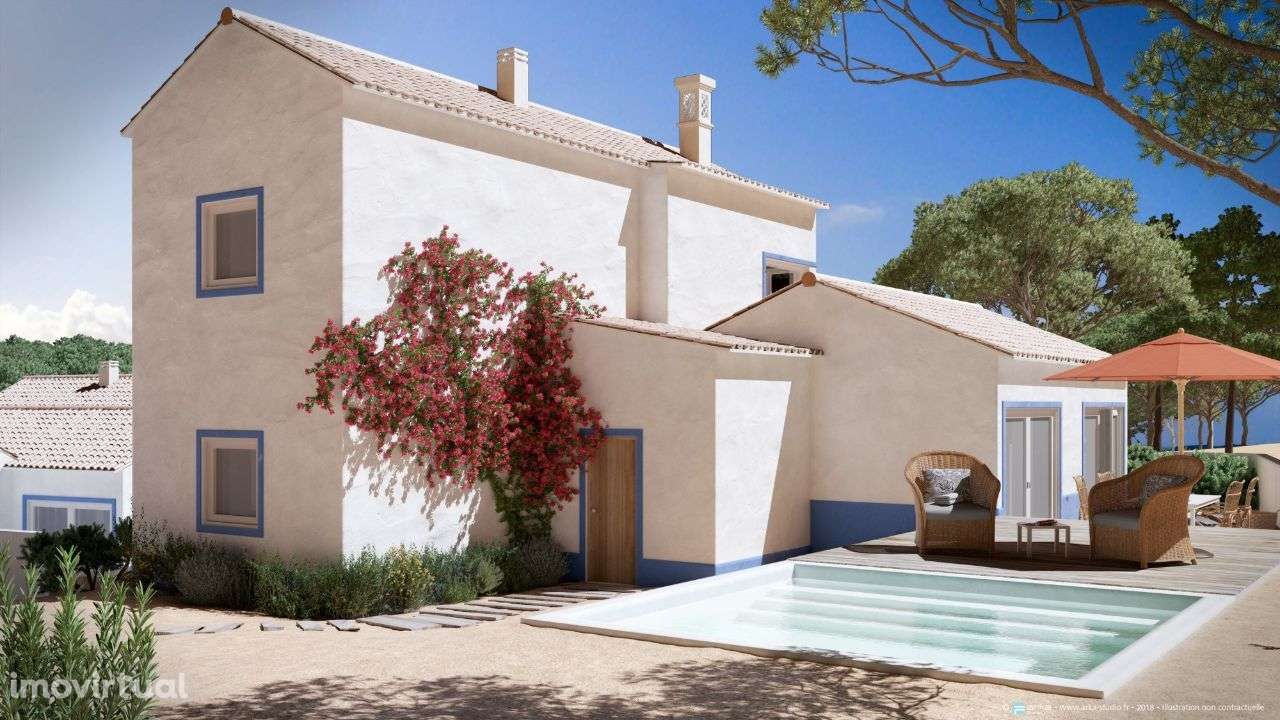 Moradia T4 com Piscina, Terraço e Jardim, no Resort La Réserve