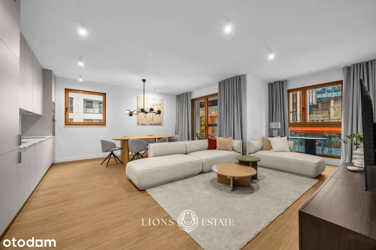Nowoczesny apartament w Towarowa Square