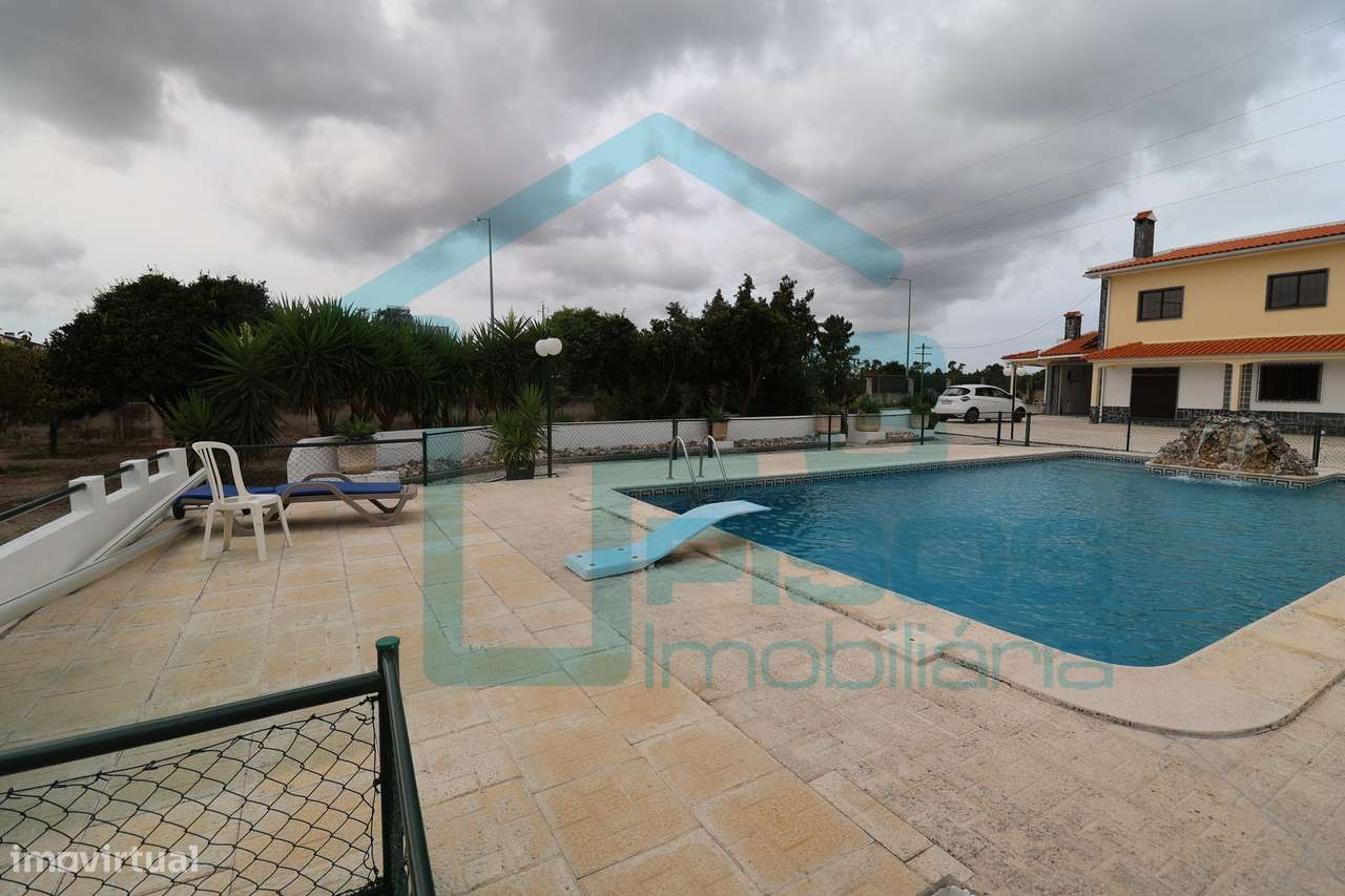 Moradia, Quinta do Conde, Sesimbra piscina, terreno c/arvores de fruto-50