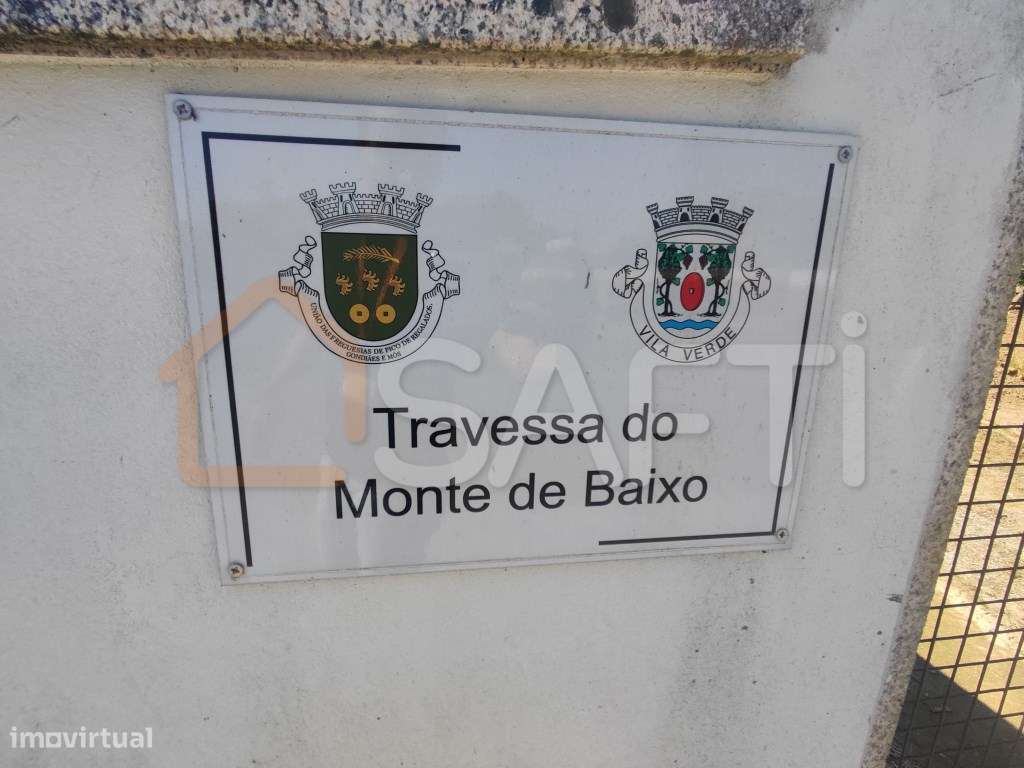 Terreno para construção de 1000 M² No Pico de Regalado / Vila Verde - Grande imagem: 4/8