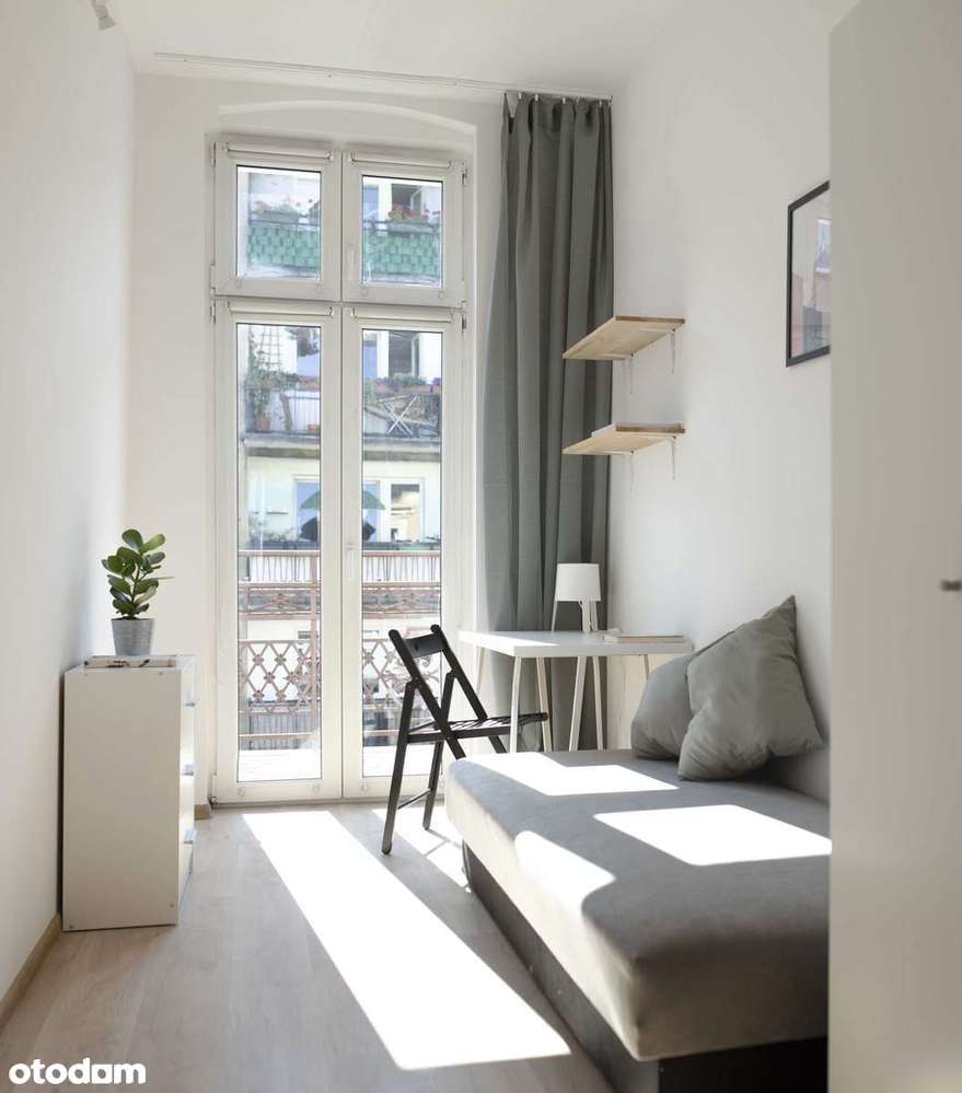 Przestronne mieszkanie z balkonem w sercu Jeżyc