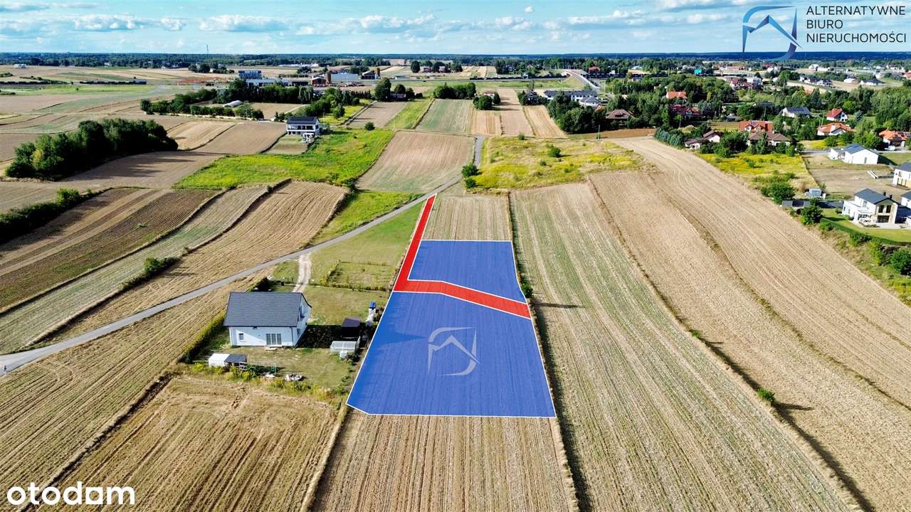 Działki budowlane w Dysie - Pełny obrazek: 1/9