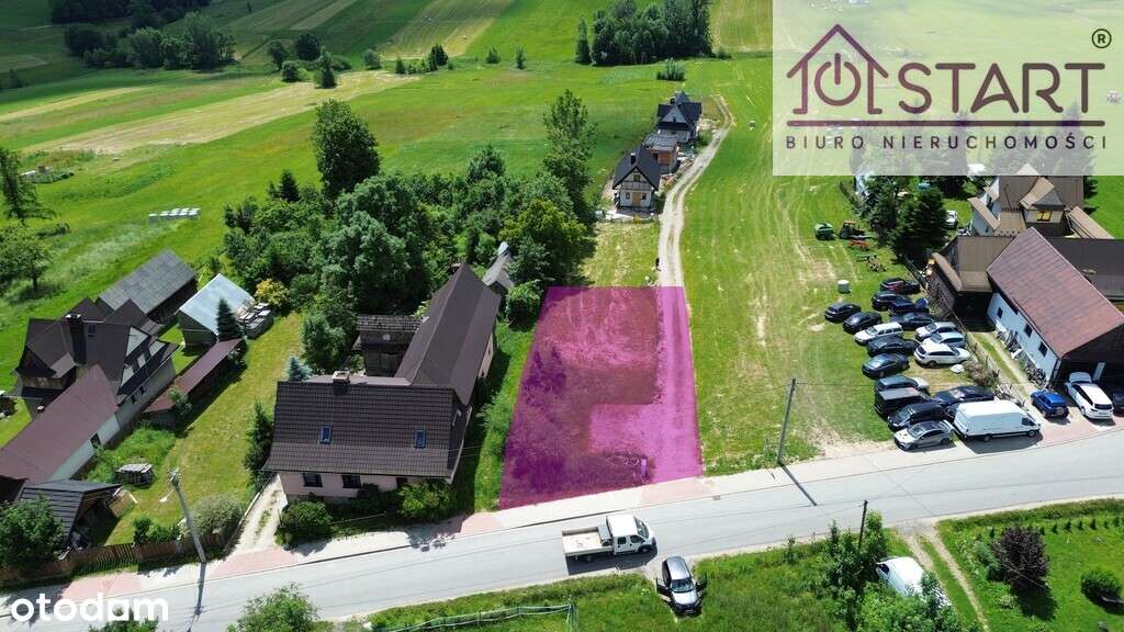 Działka z warunkami zabudowy i widokiem - Pełny obrazek: 3/4