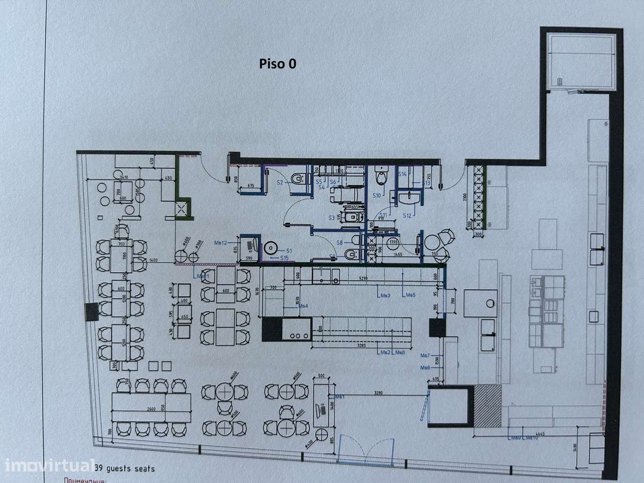 Trespasse de Restaurante (270 m2 + 2 esplanadas + 9 lugares de estacio-42