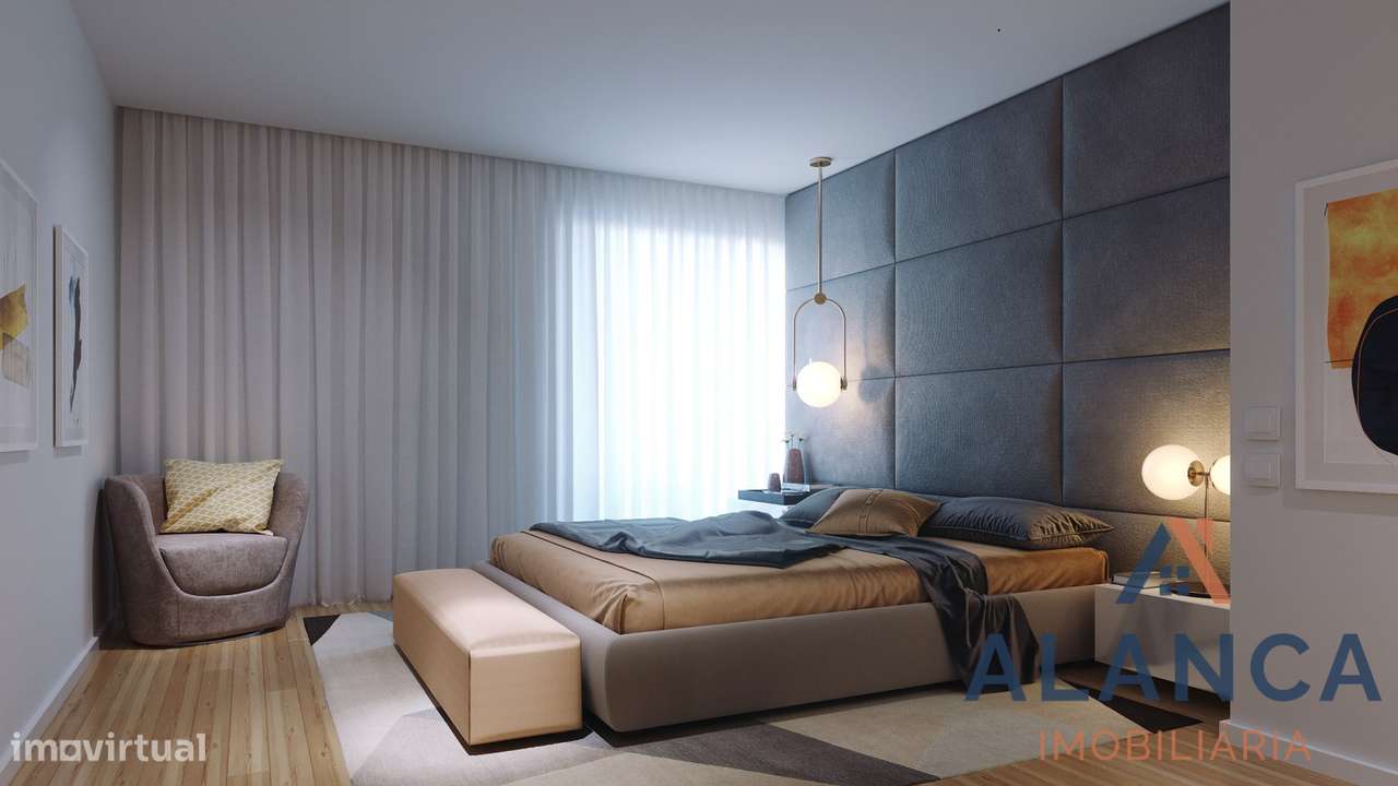 T1 novo com varanda, garagem e ar condicionado - Grande imagem: 5/9