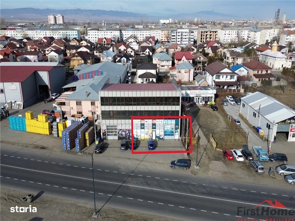 Spatiu comercial 200 mp, trifazic, parter, centura orasului Focsani