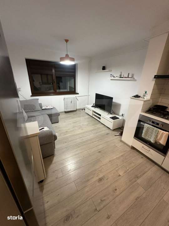 Apartament 2 camere, 39 mp, mobilat modern, balcon, zona Primaverii Ma - Imagine principală: 2/9
