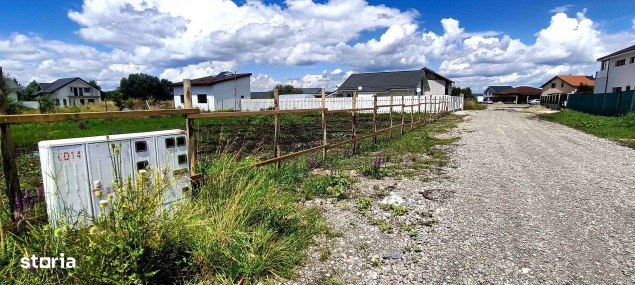 Lot de teren cu toate utilitatile in cartier linistit si usor accesibi - Imagine principală: 3/6