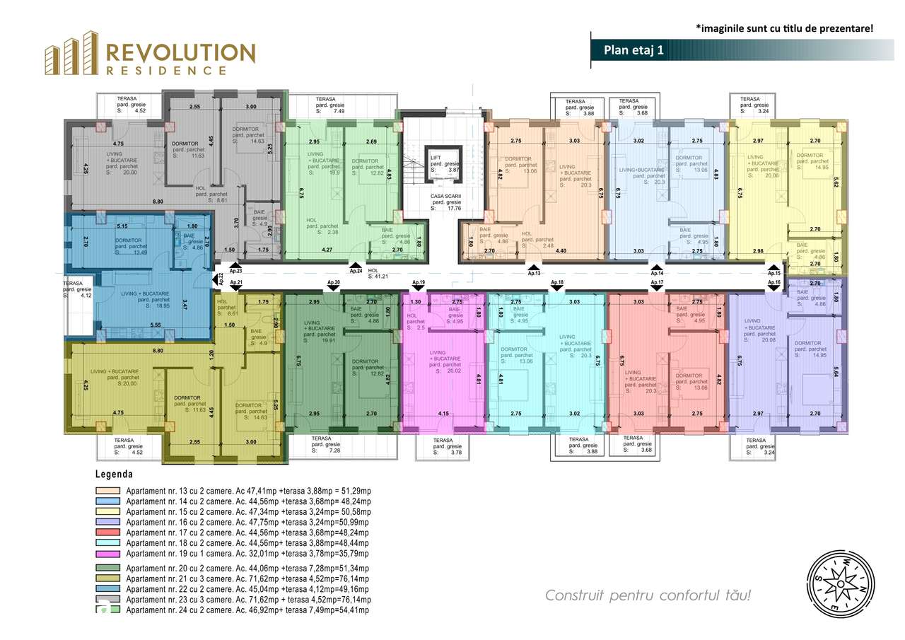 COMISION 0% Apartamente  2 si 3 camere-Regele Ferdinand 77E,Baia Mare-5