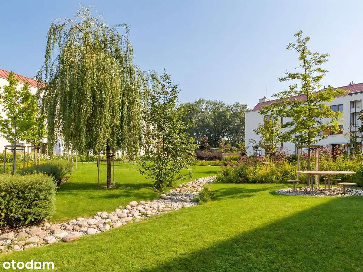 Kawalerka z ogródkiem | Tulip Wilanów Zawady-2