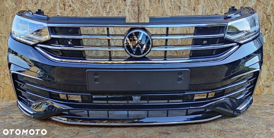 KOMPLETNY PRZÓD VW TIGUAN II LIFT R-LINE MASKA BŁOTNIK ZDERZAK CHŁODNICE - 5