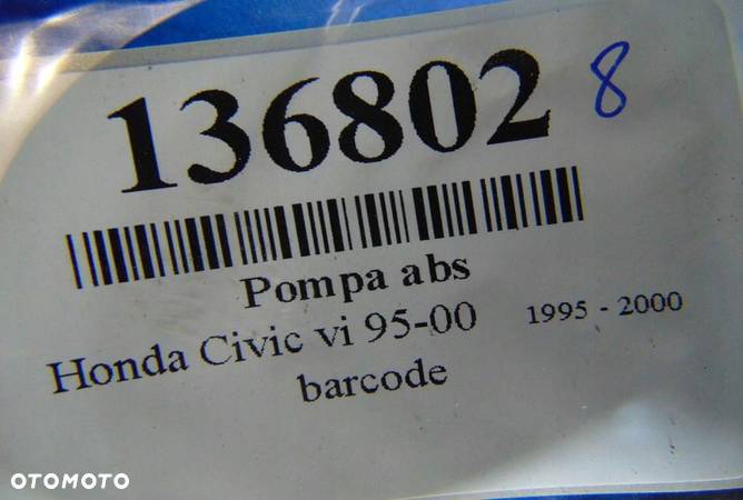 HONDA CIVIC VI POMPA ABS A4044001046 - 7