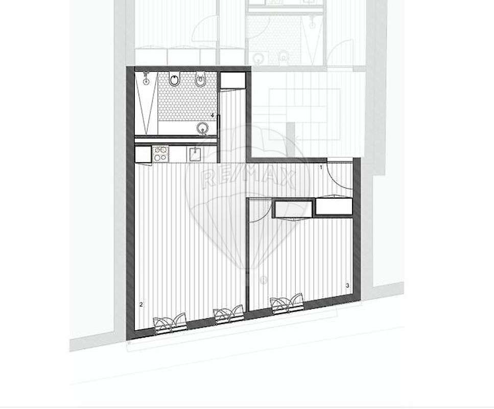 Apartamento T1 para venda - Grande imagem: 2/10