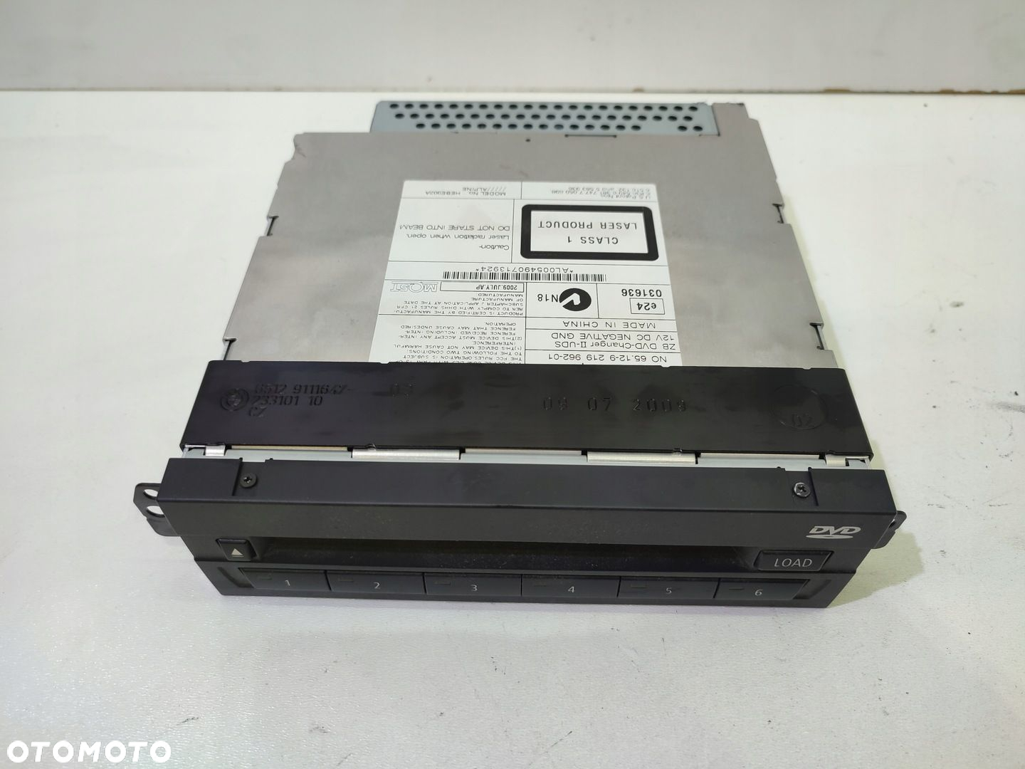 BMW F01 F02 F10 ZMIENIARKA PŁYT DVD 9219962 - 2