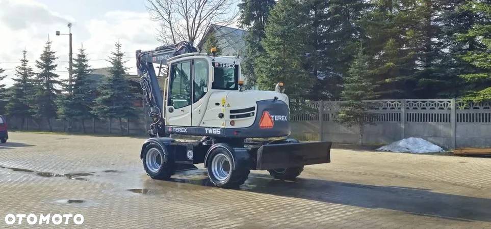 Terex TW85  rototilt z szczypcami webasto super  stan 4 łyżki widły - 22