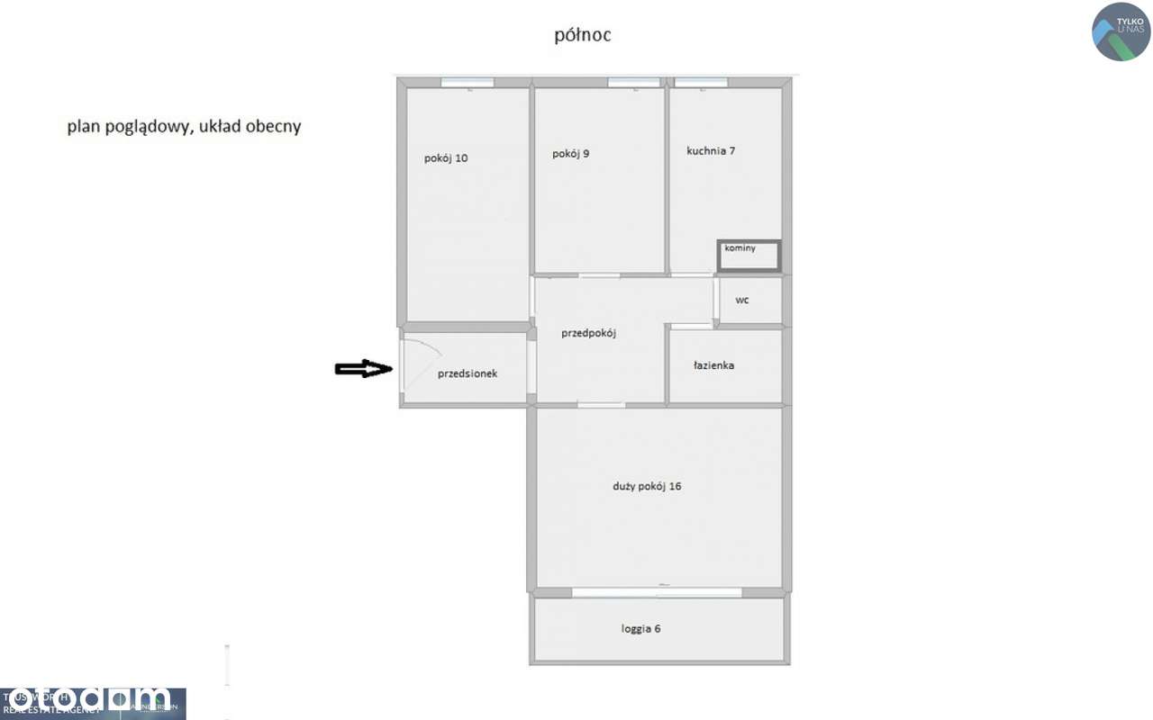 Mokotów, przestronne 3 pokojowe z loggią-12