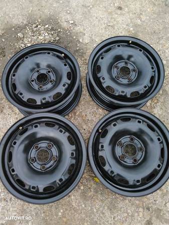 Jante tabla 5x100 , 5x108 , 5x114,3 , 5x112 , Skoda, Golf IV, Ford , Mazda 5x100 15 toli , jante otel 5x100 16 - 1